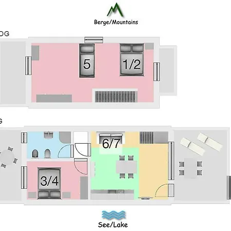 Gemelli Margherita - Pool-ferienwohnung Appartement *